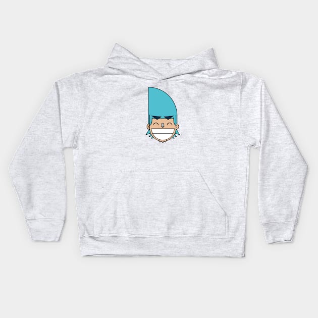 One Piece Franky Smile Kids Hoodie by Kobmamba